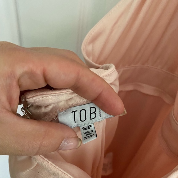 NWT- Chiffon tobi dress- with tags - Picture 3 of 6